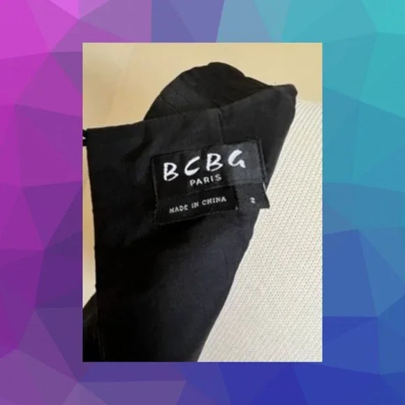 BCBG Paris Black Dress - Picture 3 of 3